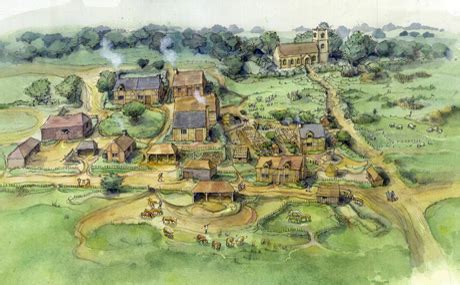 Villages in the Middle Ages .
